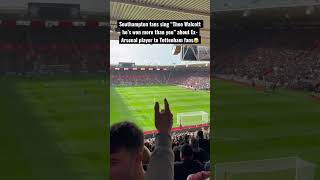 Southampton Fans Sing Theo Walcott Hes Won More Than You To Tottenham Fans