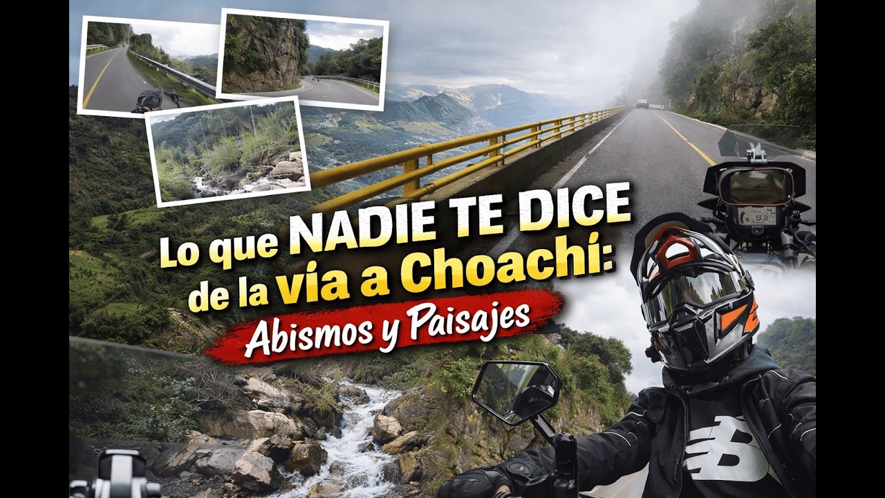 Lo que NADIE TE DICE de la vía a Choachí: Abismos y Paisajes