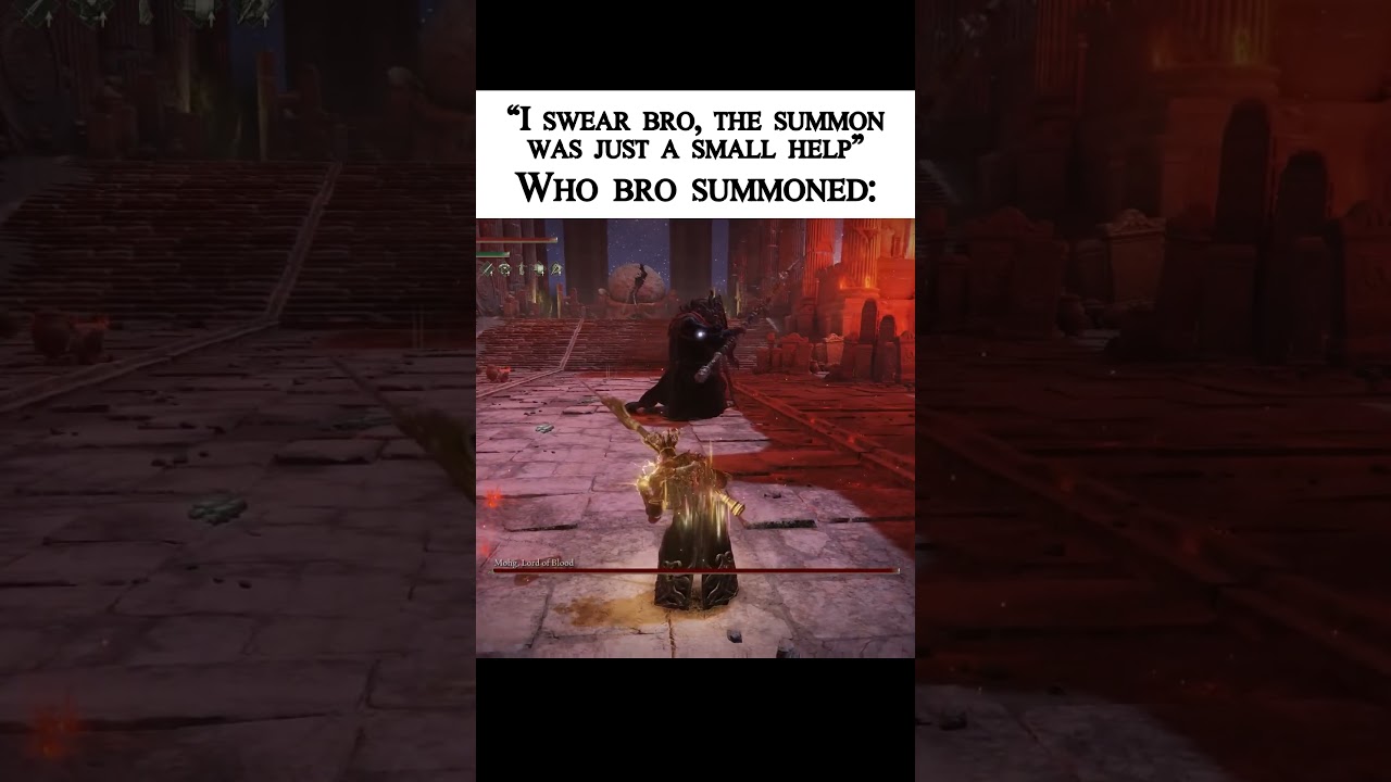 This is why I DON'T Summon in Elden Ring😭#eldenring #fromsoftware #darksouls #sekiro #metal #gaming
