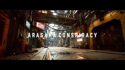 ARASAKA CONSPIRACY (Cyberpunk 2077 Tribute) - AI Generated Music Video