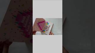 Handmade pop up birthday card tutorial for beginners #handmade  #birthday card #pop-up card #shorts