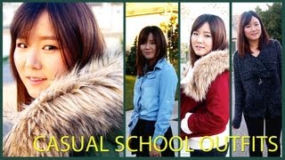 2013 Winter Lookbook: Back to School Casual Winter Outfits