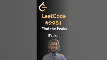 LeetCode#2951 Find the Peaks - Python