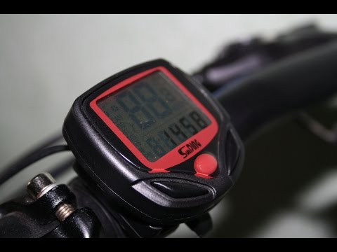 Видео: Дешевый велокомпьютер SunDING SD-548B