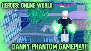 Danny Phantom gameplay in the revamp | Heroes: Online World!!!
