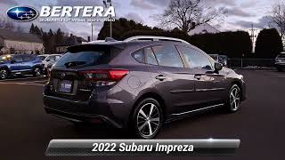 Used 2022 Subaru Impreza Premium, West springfield, MA 241526A