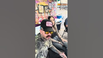 Caricature artist draws a mean portrait for couple at their request!