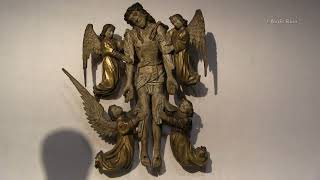 Auction at Drouot : Christ Taken Down From the Cross by Angels