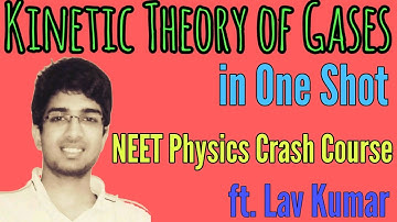 Kinetic Theory of Gases in One Shot for NEET | Physics Crash Course ft. Lav Kumar