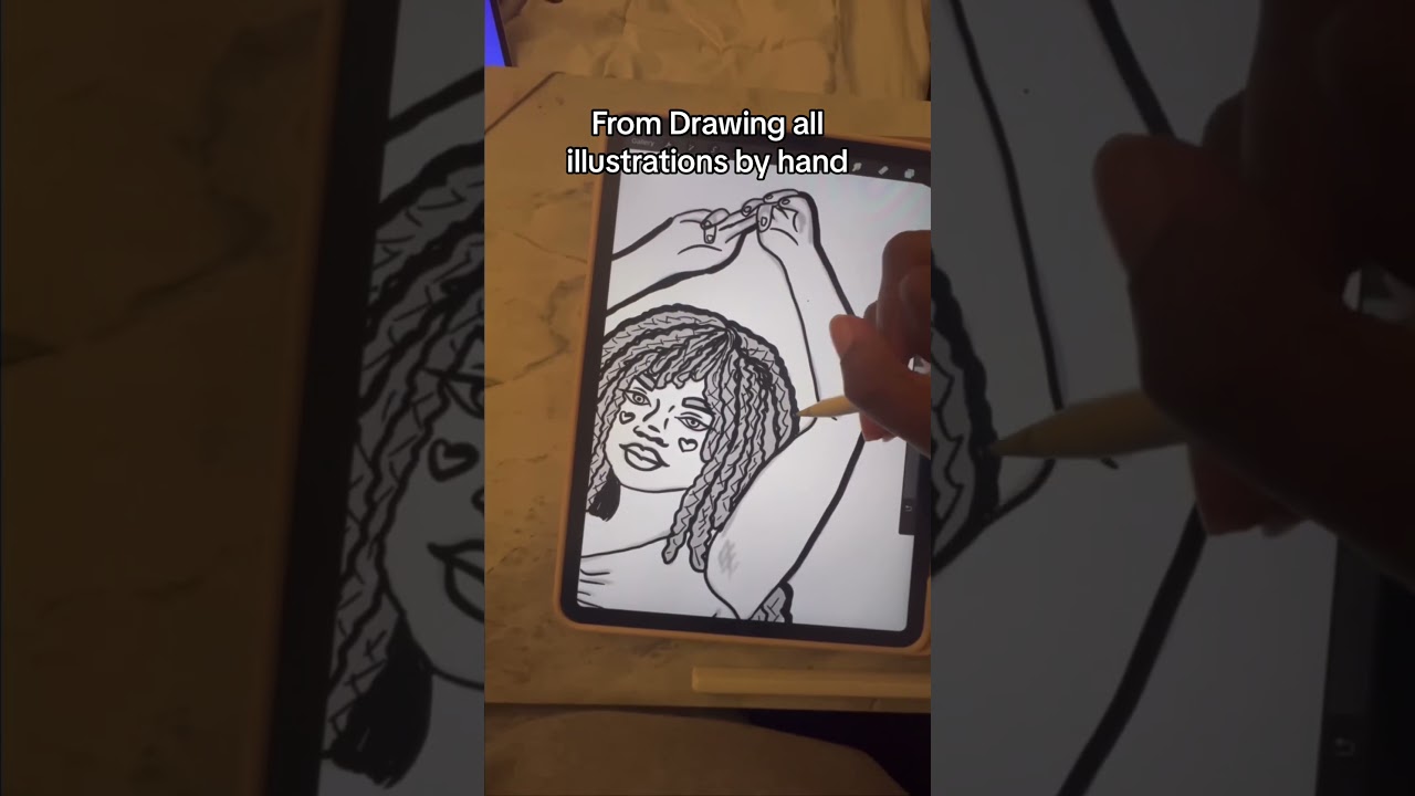 Coloring Book Design Process! Illustration to final product 