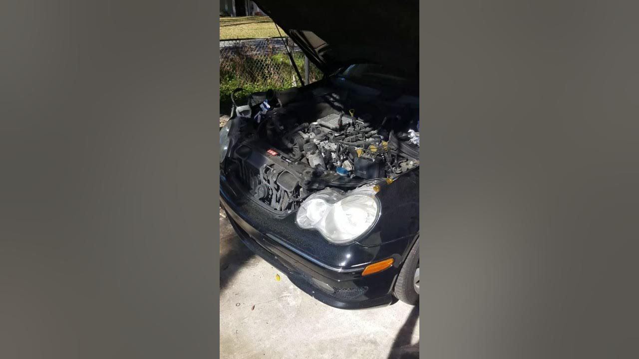 2007 mercedes c230 poo12 code fix. Timing over advanced - YouTube