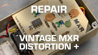 Vintage MXR Distortion + Repair! Gray Bench Electronics
