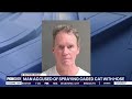 Daytona Beach man trapped cat in cage, sprayed it with high-pressure hose