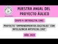 19-5-Grupo 4--Muestra Anual del Proyecto Aúlico en el Día de la Educación Técnica.