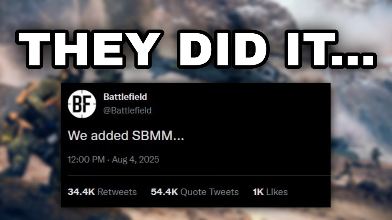 BATTLEFIELD 6 HAS SBMM... (BUT ITS OKAY!)