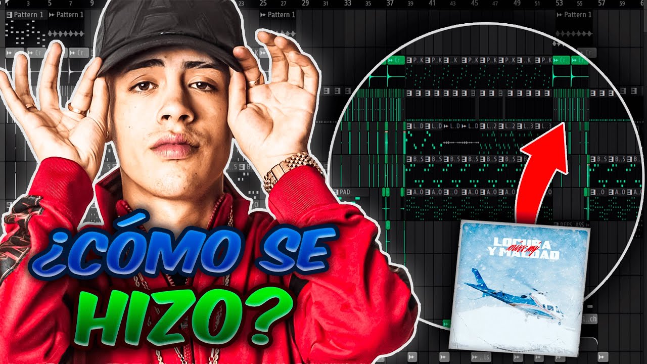ASI SE HIZO!! Locura y Maldad 😈 de Cris Mj - Remake Fl Studio 20