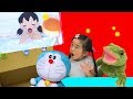 しずかちゃんじはんき ダンボール自販機で遊ぼう! のび太さんのエッチ ドラえもん