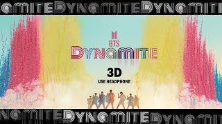 [3D+BASS BOOSTED] BTS 방탄소년단 - DYNAMITE (Use Headphone)