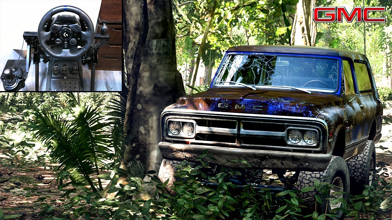 Rebuilding a GMC JIMMY 1970 - Forza Horizon 5 Logitech G923 Gameplay