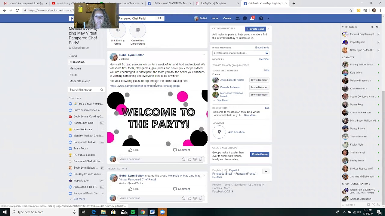 How to set up group on facebook