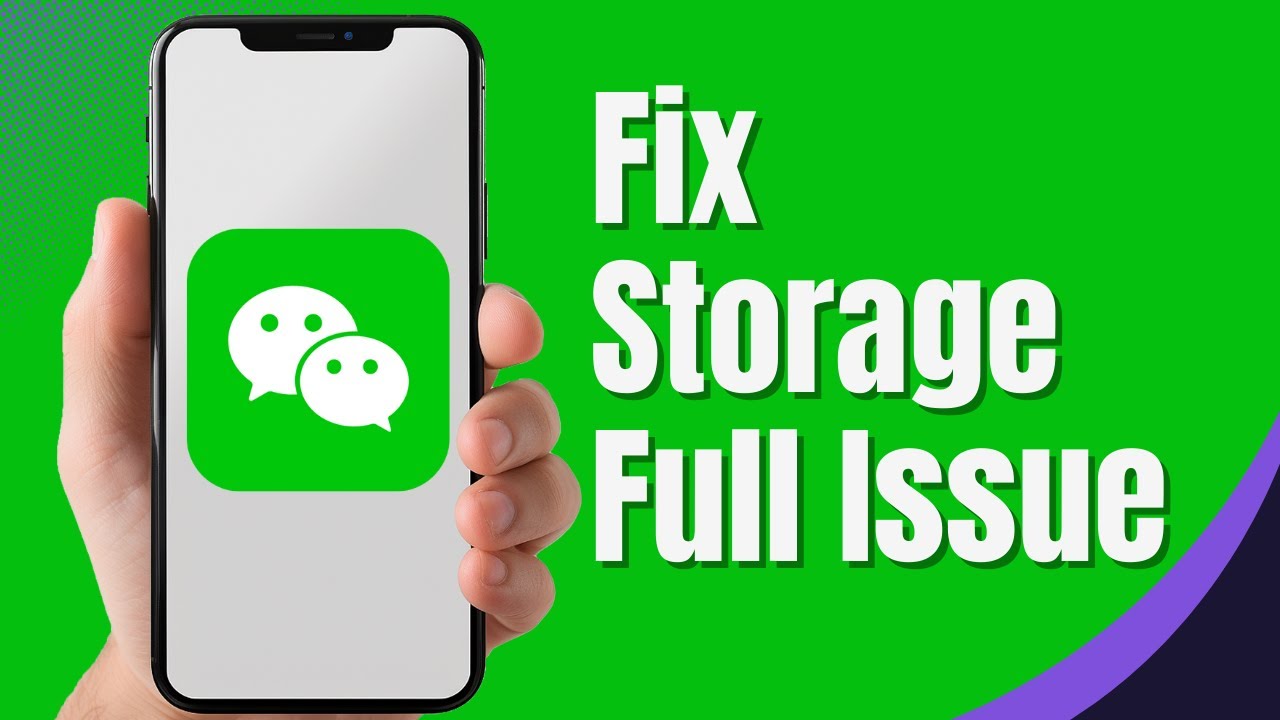 How To Fix WeChat Storage Full Issue 2024 (WORKING FIX)