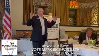 Mark Rice Meets with Barrington Constituents, We Take Our Country Back a District at a Time!
