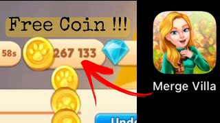 قلتش فلوس لعبة Merge Villa لا نهائية !! screenshot 1