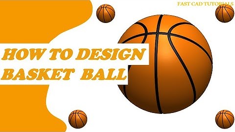 Solidworks Tutorial | How to design BASKETBALL in Solidworks | Style spline Solidworks CAD tutorial