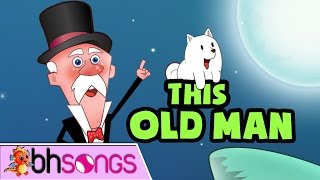 This Old Man Lyrics | Nursery Rhymes | Kids Songs [Ultra 4K Music Video]