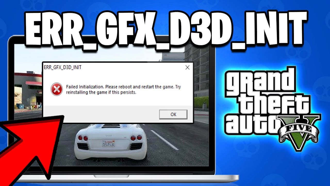 GTA V Failed Initialization ERR GFX D3D INIT EASY FIX YouTube gta-v-failed-initialization-err-gfx-d3d-init-easy-fix-youtube