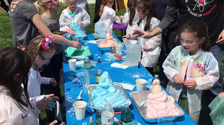 Gabby and Brendans science party