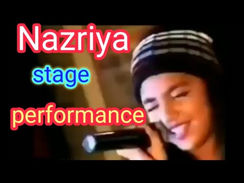 Nazriya Childhood doom song stage performance  Nazriya song  Nazriya doom song