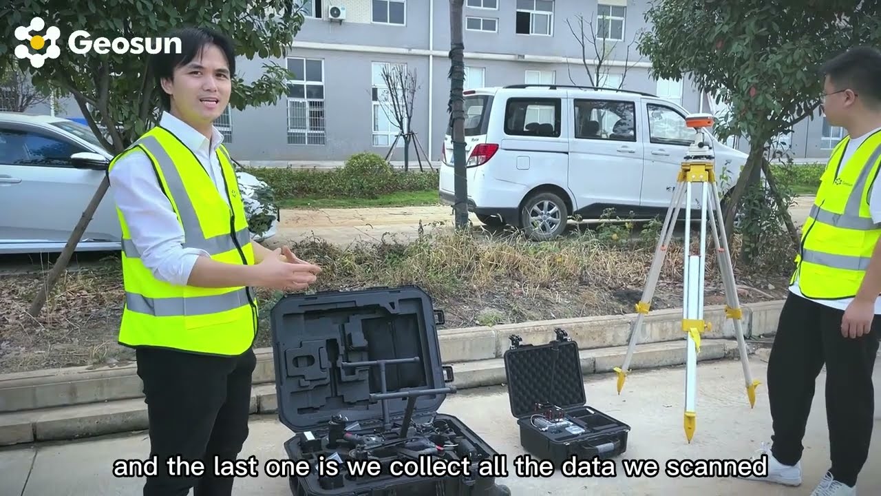 Fluxo de Trabalho GS-100C+ e Drone