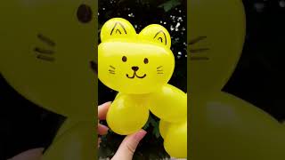 Balloon Animals for Beginner #balloonanimals #balloondecoration #cat #fish