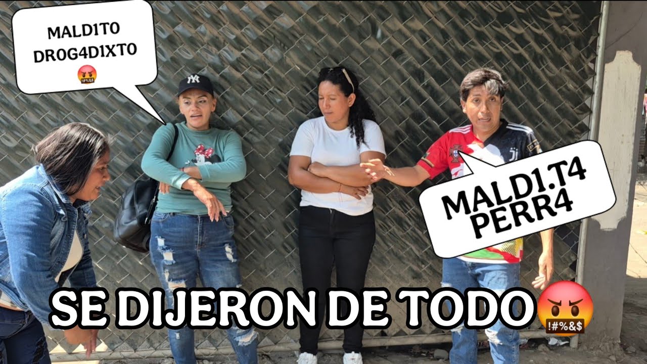 Cállate m4l.dkto drogr4d7ct0 le grito YOVANA a BRAYAN el se enojo