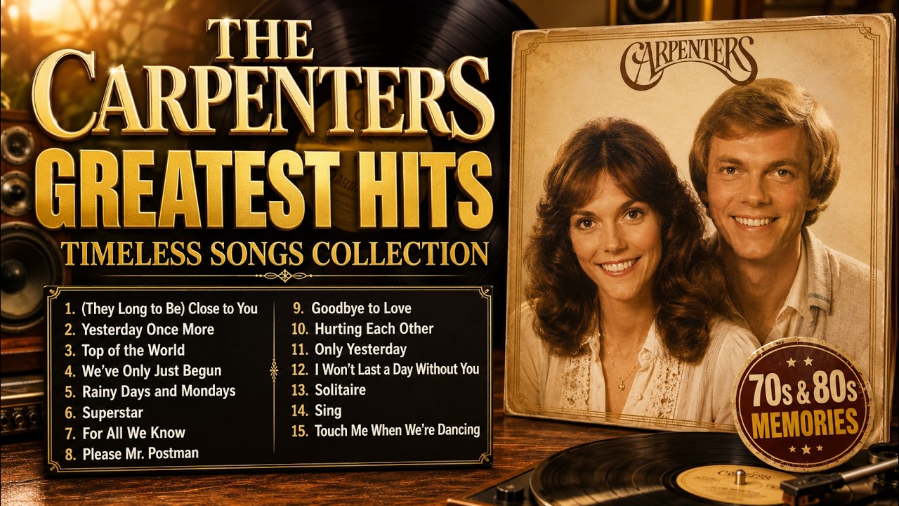 📀 The Carpenters Greatest Hits | Timeless Songs Collection | Soft