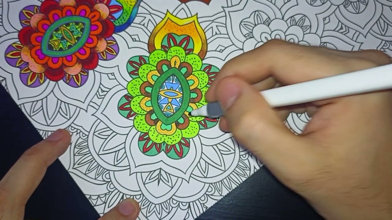 Refreshing Mandala - Colouring Book for Adults Part 1