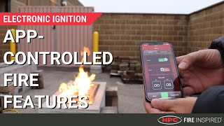 App-Controlled Fire Pit Demonstration | HPC Fire Inspired screenshot 1