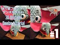 折り紙ブロックでダンボを作る#1         3D Origami Danbo tutorial#1
