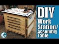 BEST DIY Assembly Table with Tons of Storage // How-To (Ep. 78) BEST DIY Assembly Table with Tons of Storage // How-To (Ep. 78)