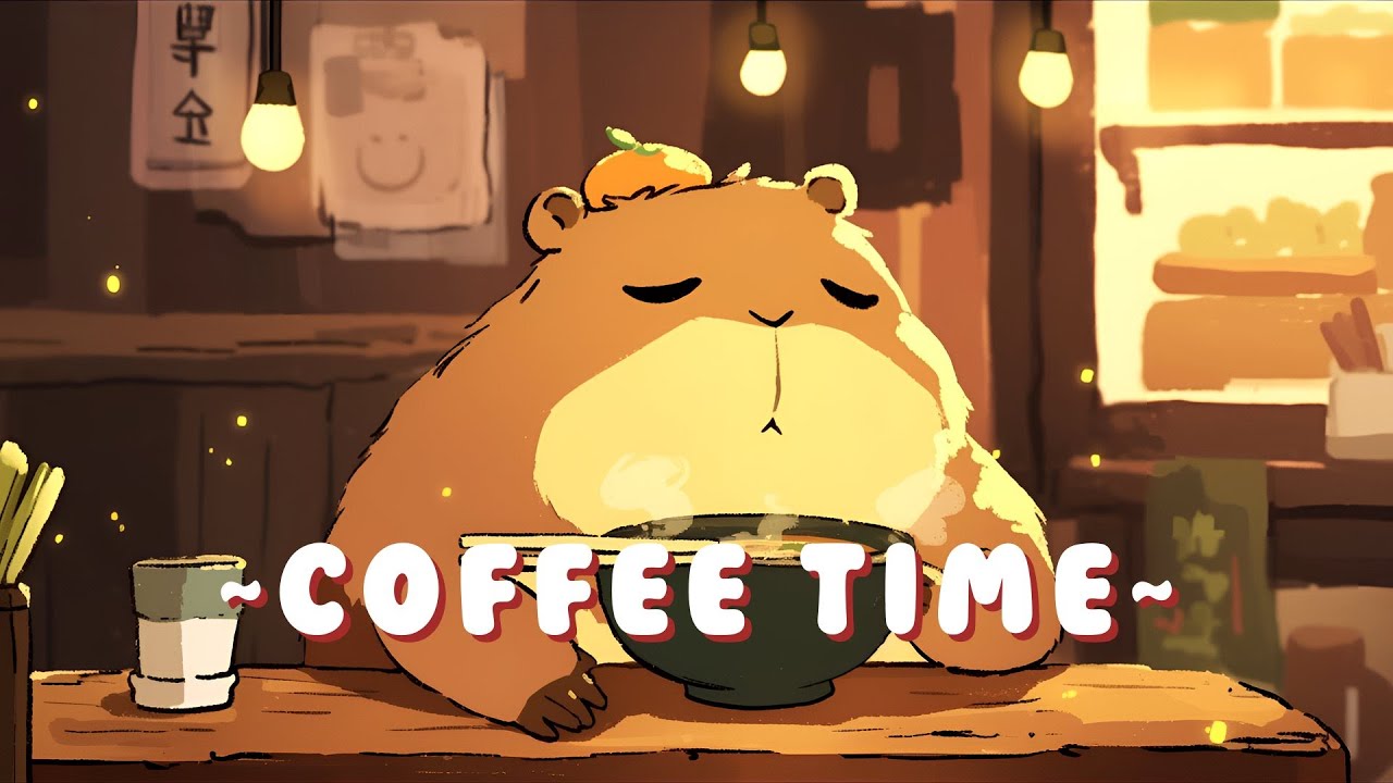 Capybara Chill Station - Ambient Study Beats Mix ~ Quiet Moments ~ 🦫 🎮 ☕