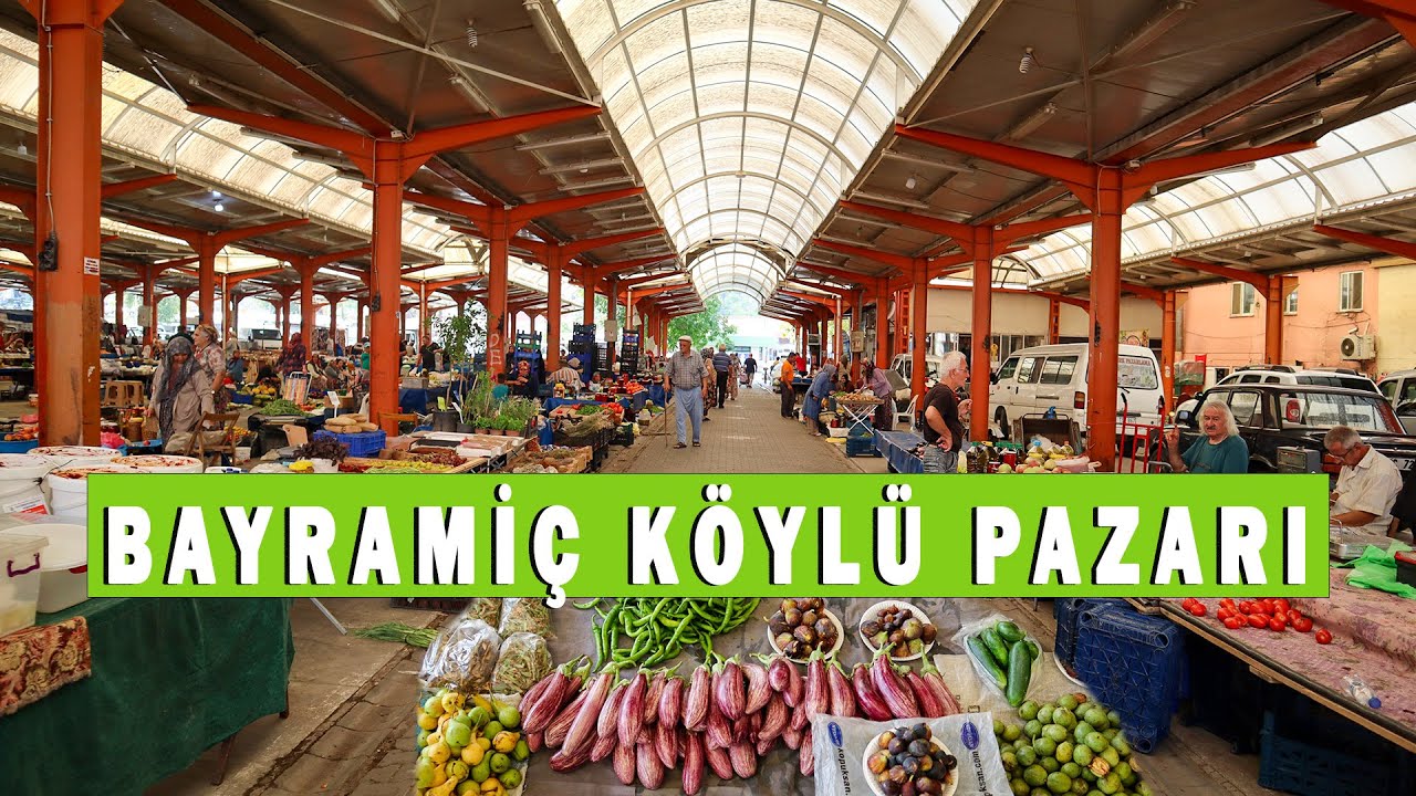 Bayramiç Köylü Pazarı’nı sizler için gezdik!