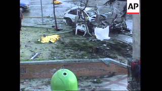 SPAIN: MADRID: 5 KILLED IN CAR BOMB EXPLOSION