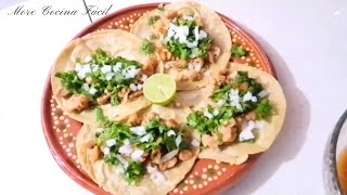 Tacos De Soya Con Sabor A Carne