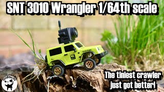 SNT 3010 1/64th Scale Wrangler.  The tiny 4x4 crawler just got better!