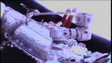 Space Station Crew Walks in Space to Conduct Robotics Upgrades