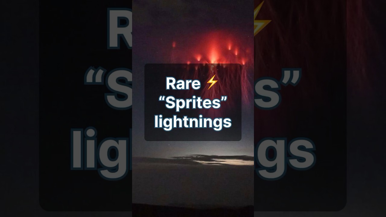 Rare lightning ⚡️ 🤩 