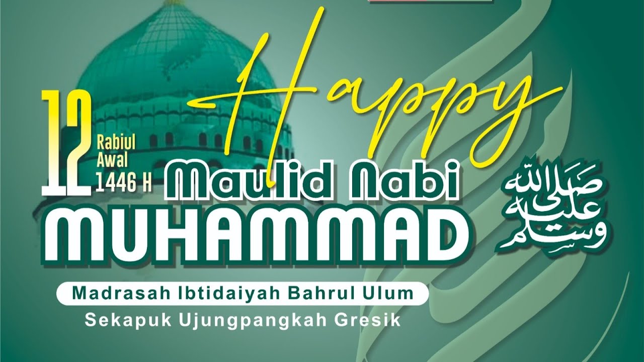 PERINGATAN MAULID NABI MUHAMMAD SAW MIBU SEKAPUK 2024