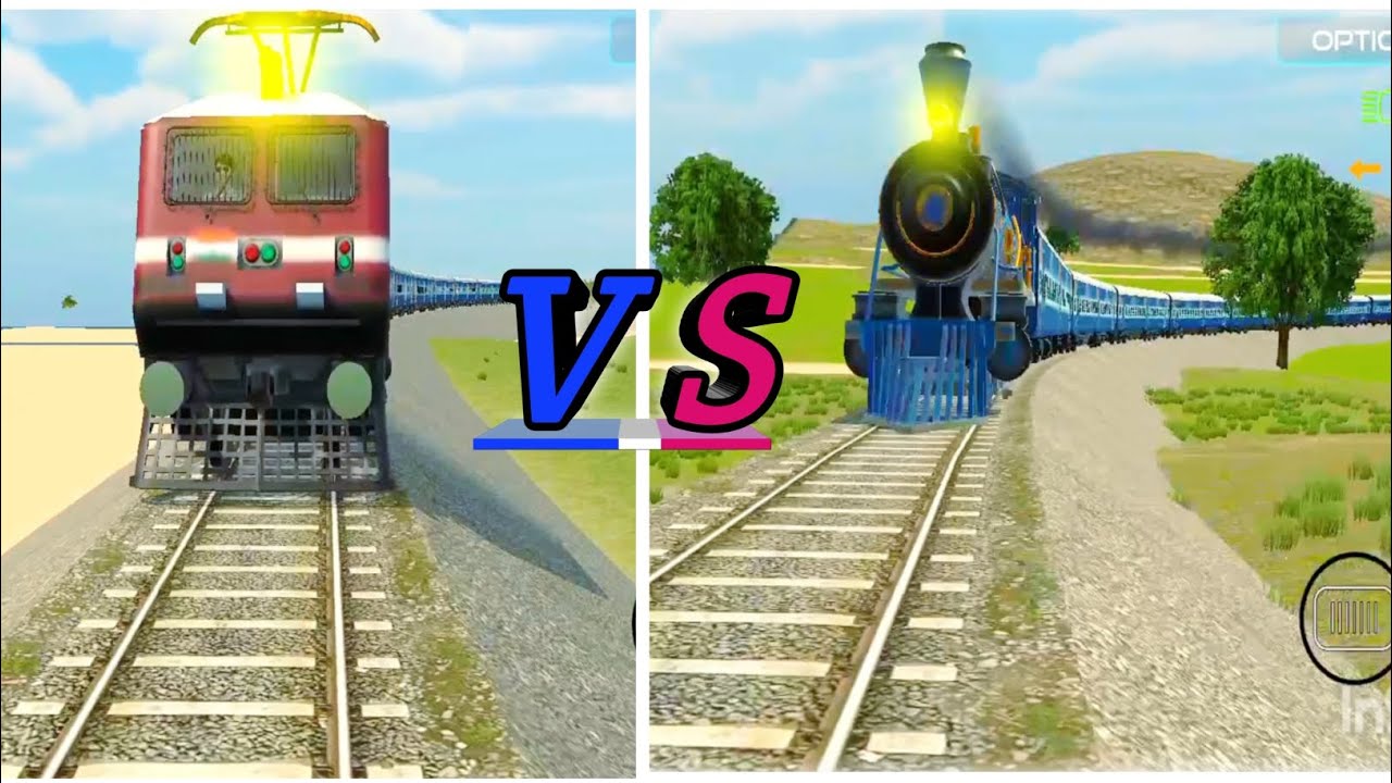 😱Indian Express VS Pakistan Train 🚂 | 