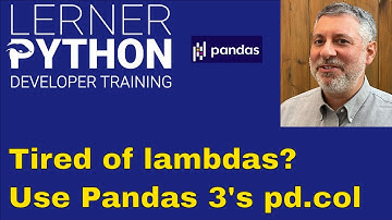 Cleaner Pandas Queries with pd.col — New in Pandas 3
